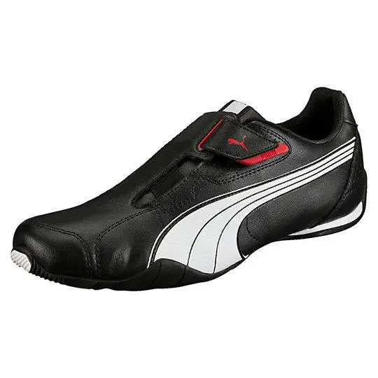 Puma shoes - Black white red 1