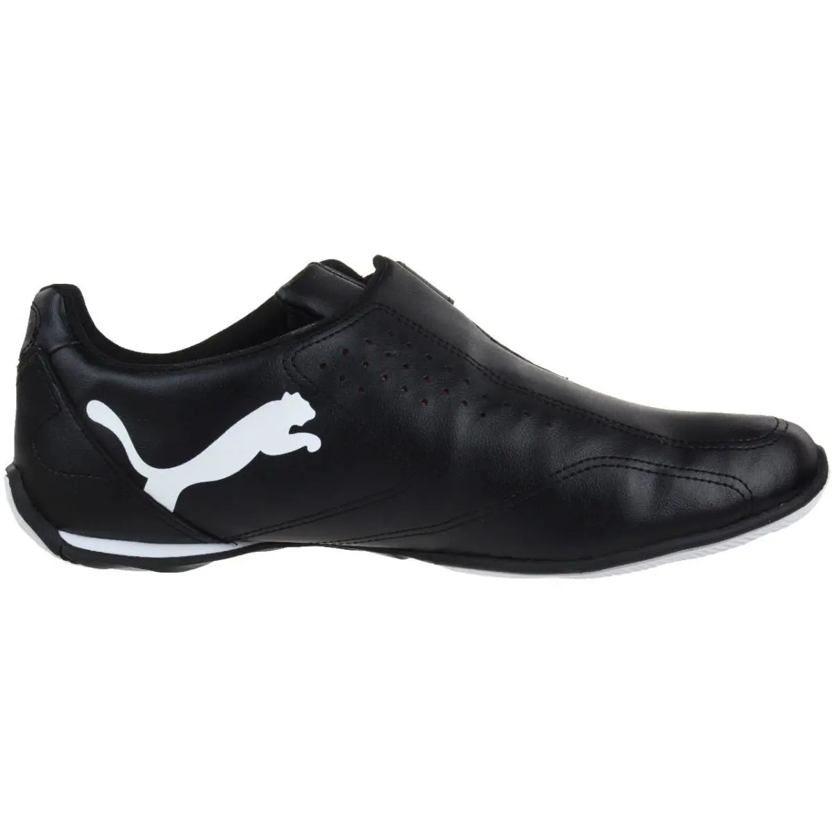 Puma shoes - Black white red 3