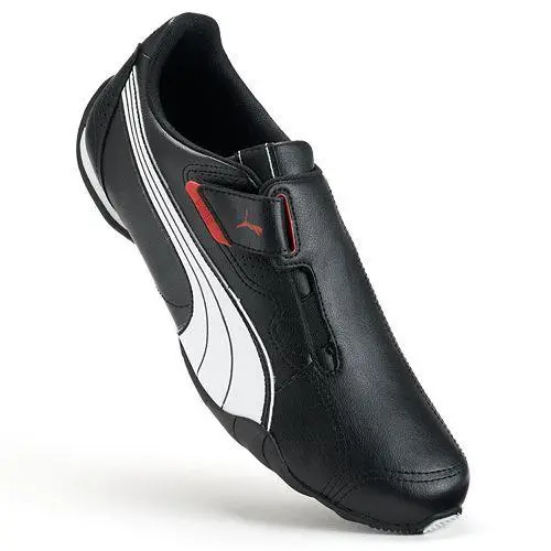Puma shoes - Black white red 5