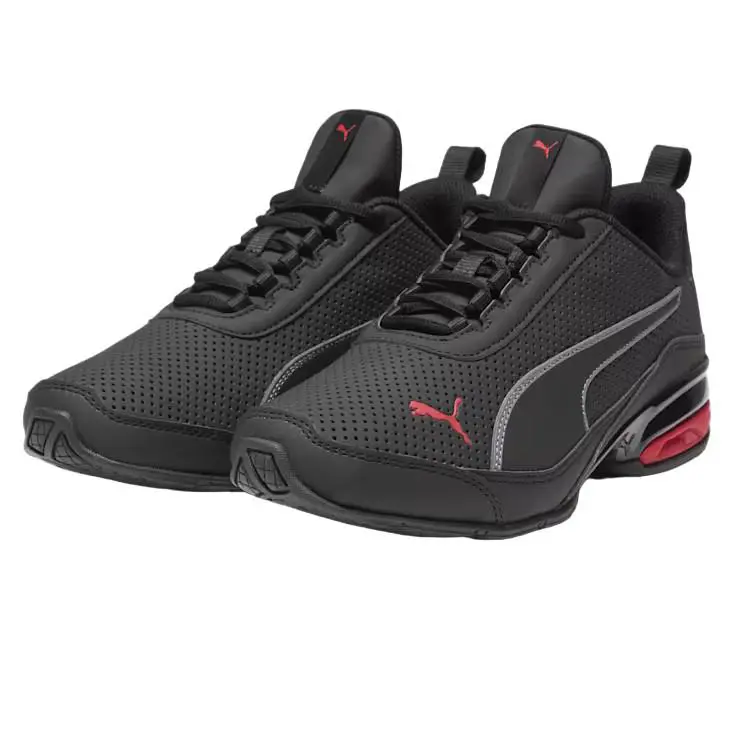Mens Black Shoe Viz Runner Sport 376471 02 by Puma