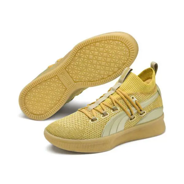 Puma shoes - PUMA Clyde - Clyde - Yellow 0