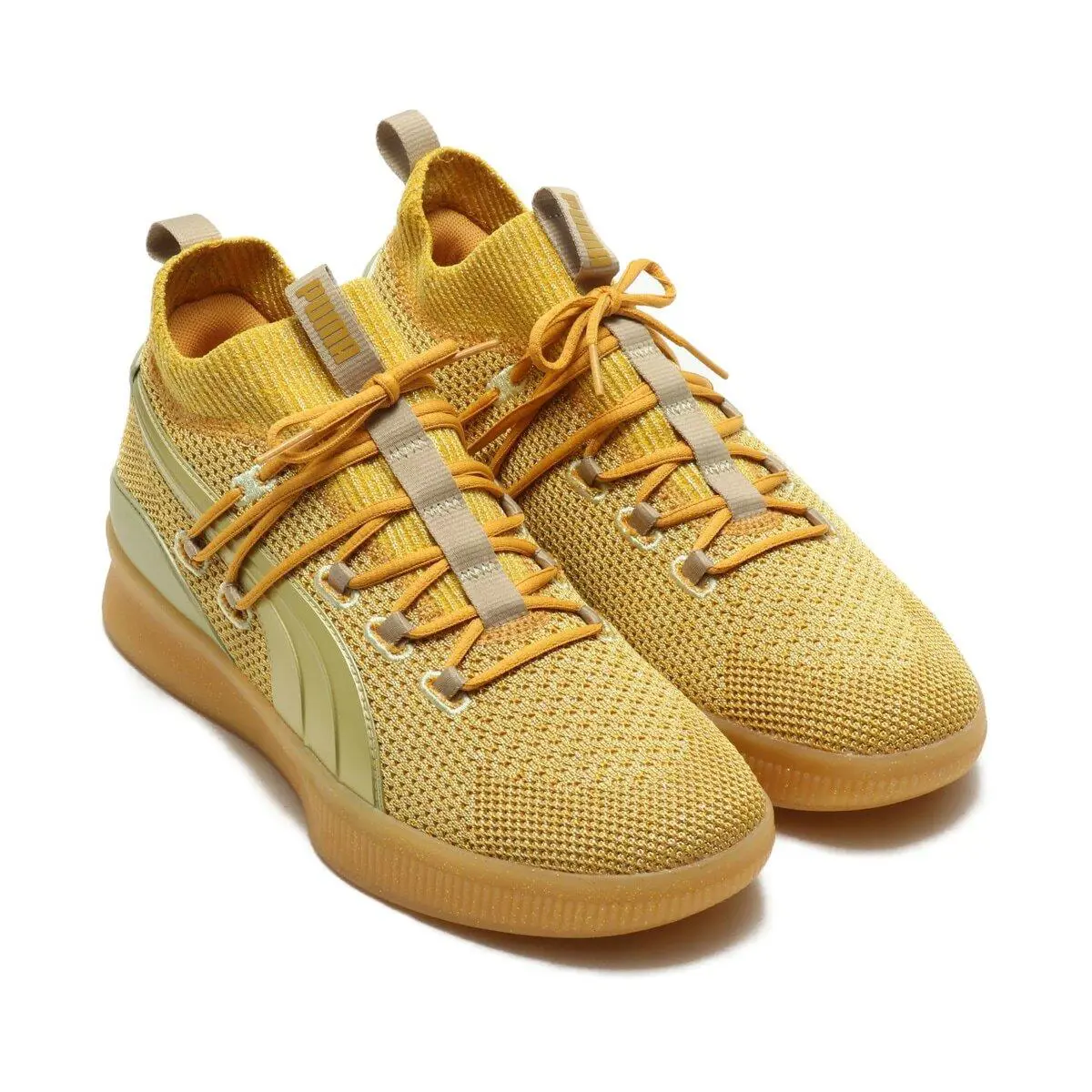 Puma shoes - PUMA Clyde - Clyde - Yellow 1