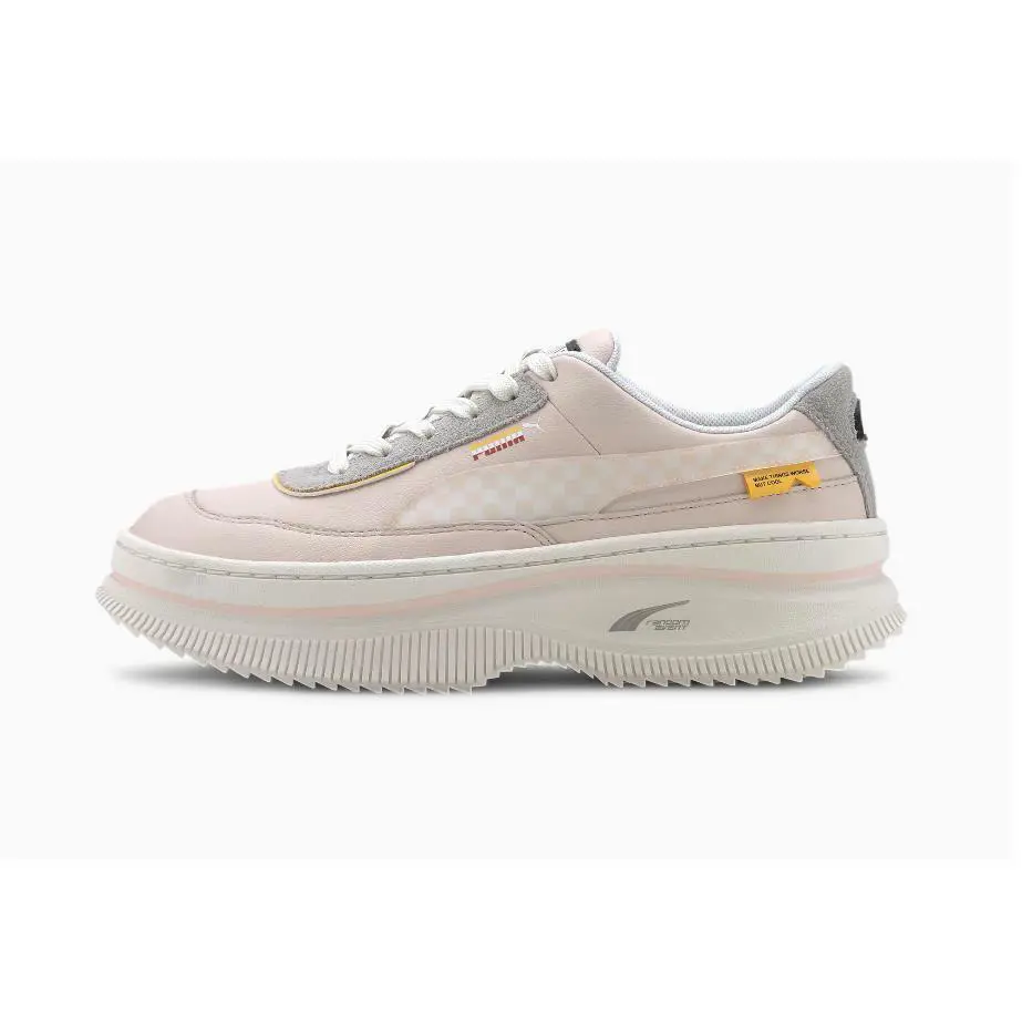Puma x Randomevent Deva Women`s Sneakers Platform Wedge 373457-01 Gray - Gray