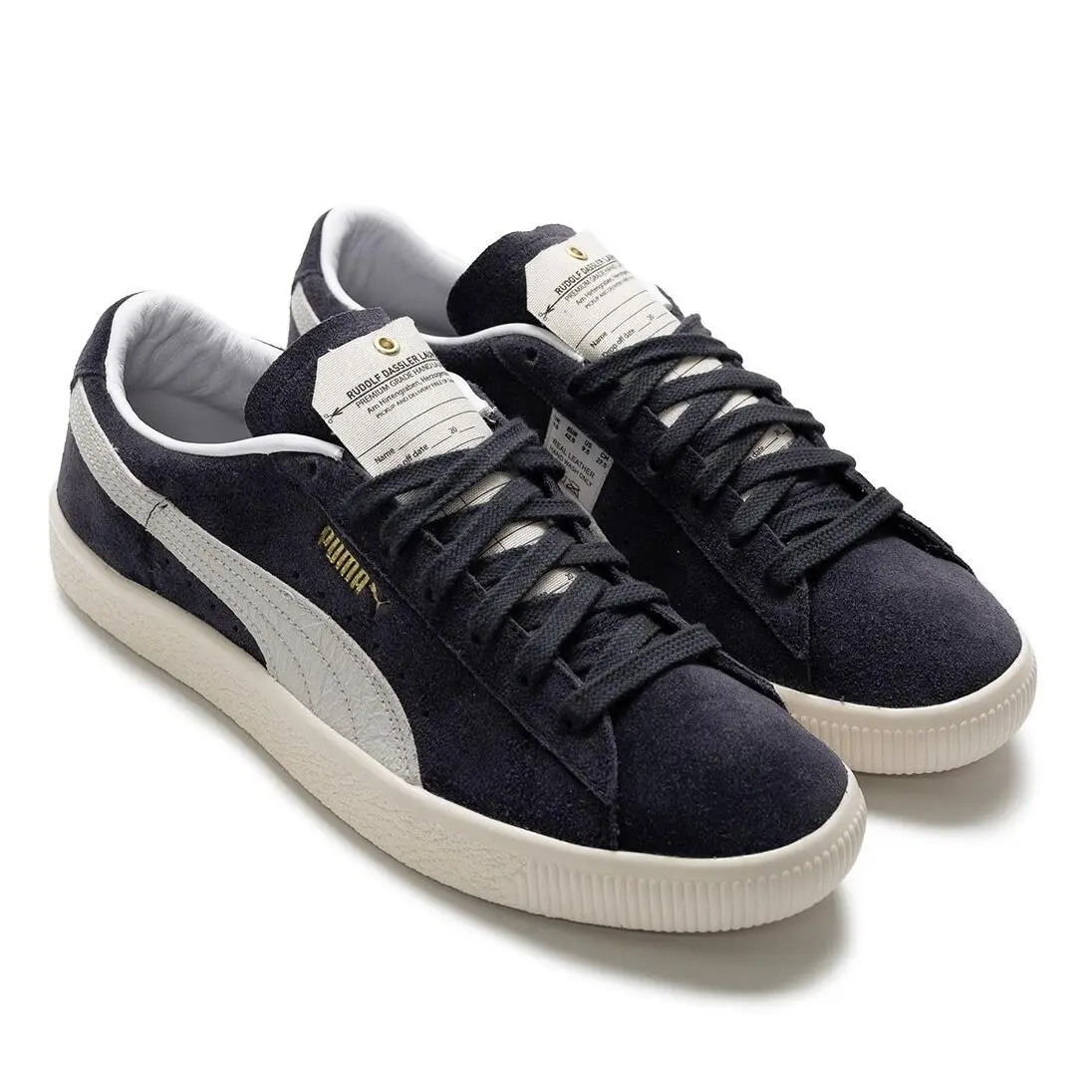 Puma shoes - Puma Suede Vintage - Suede Vintage - 381164-01 - New Navy/White/Eggnog 6