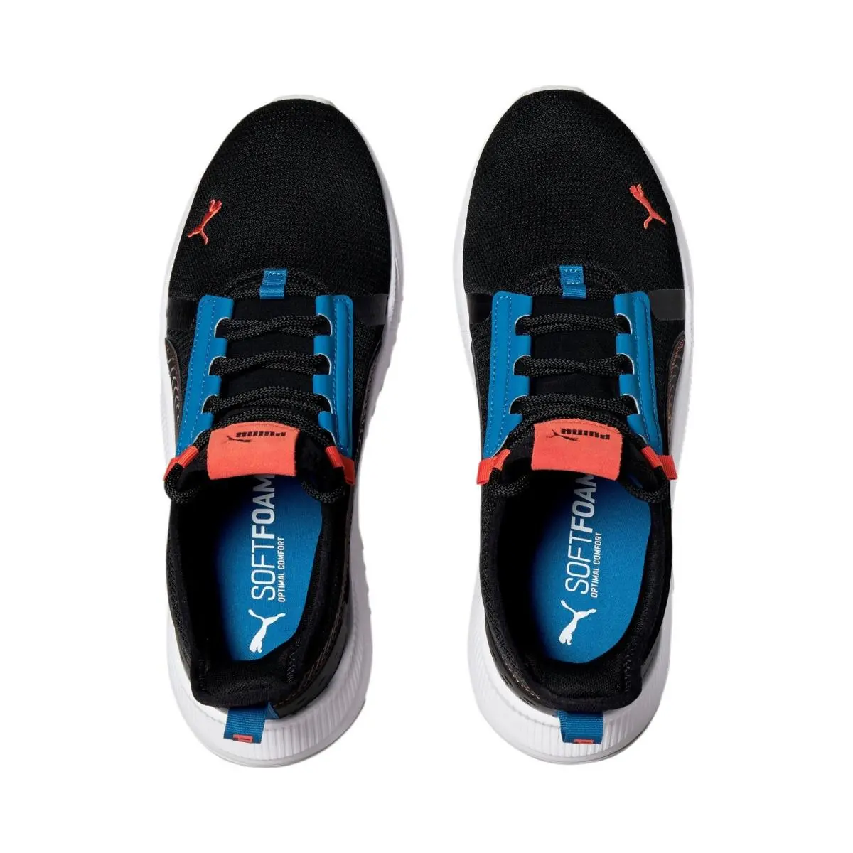 Puma shoes - Black/Cherry Tomato 9