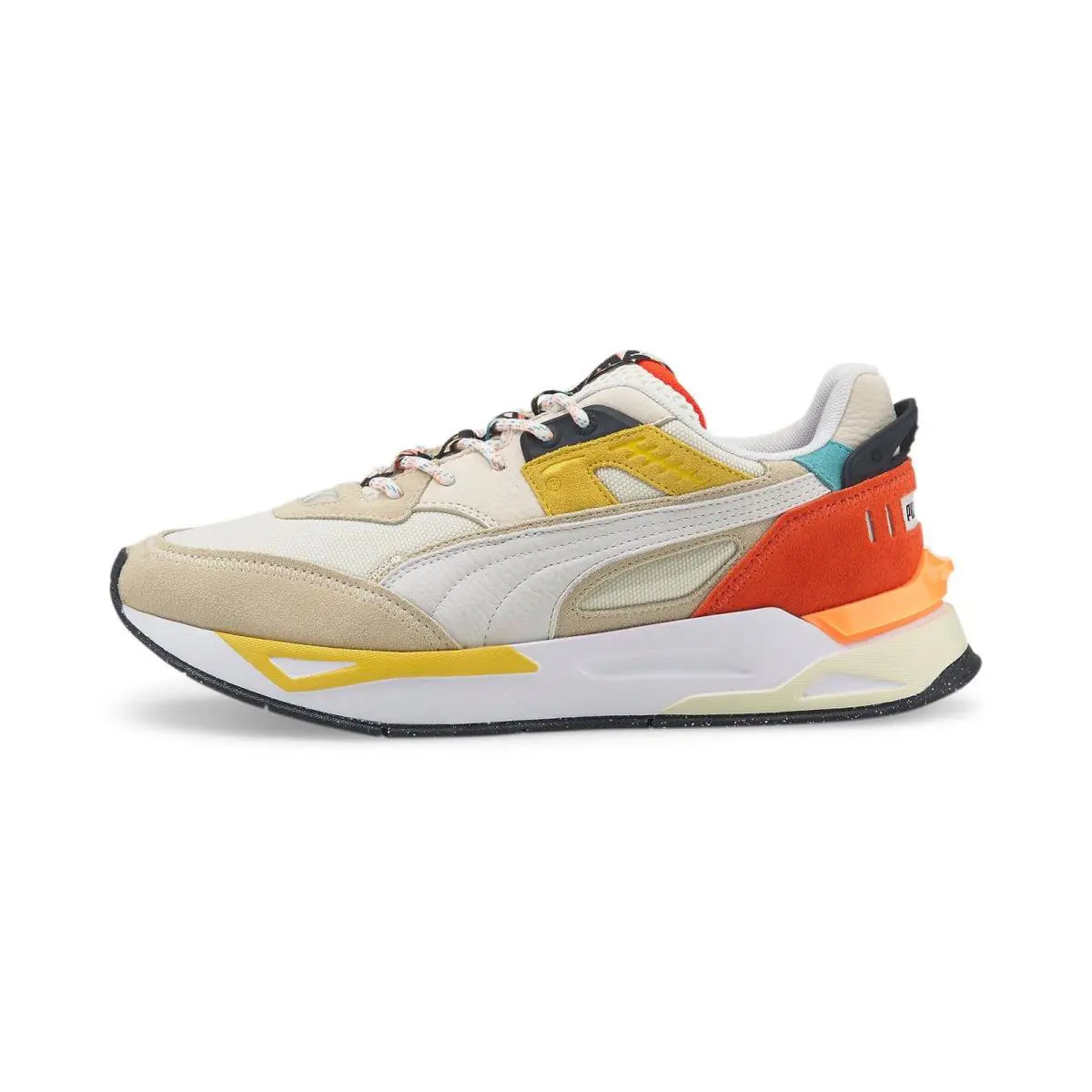 383367-01 Mens Puma Mirage Sport HC - Pristine-Putty-Bamboo