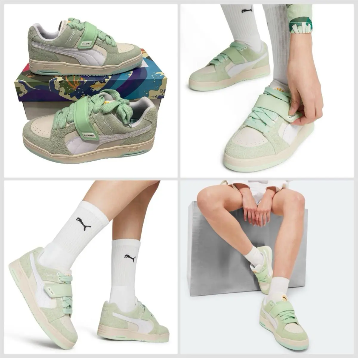 Puma shoes - PUMA Slipstream - Slipstream - 391937-01 - Green 7