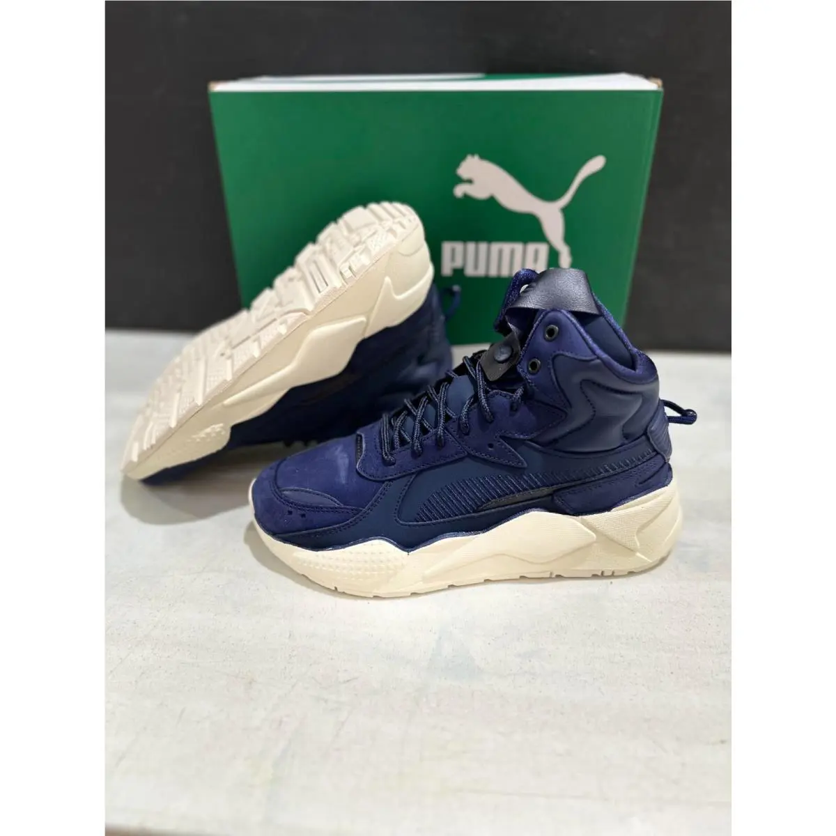 Puma shoes - Puma RS-X - Navy Blue 4