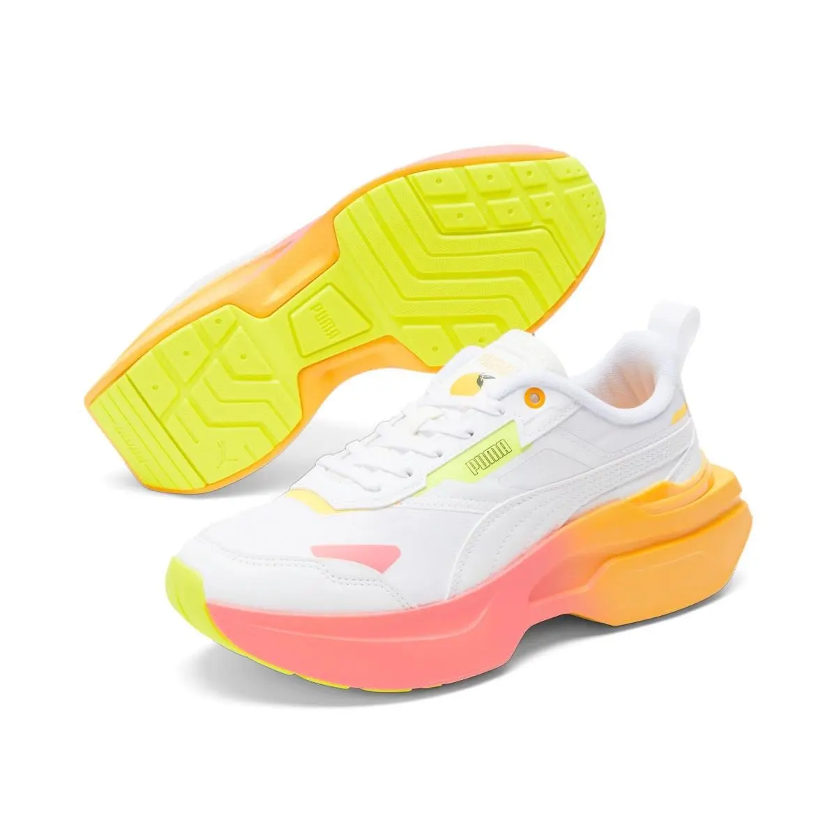 Puma shoes - White/Lime Squeeze 0
