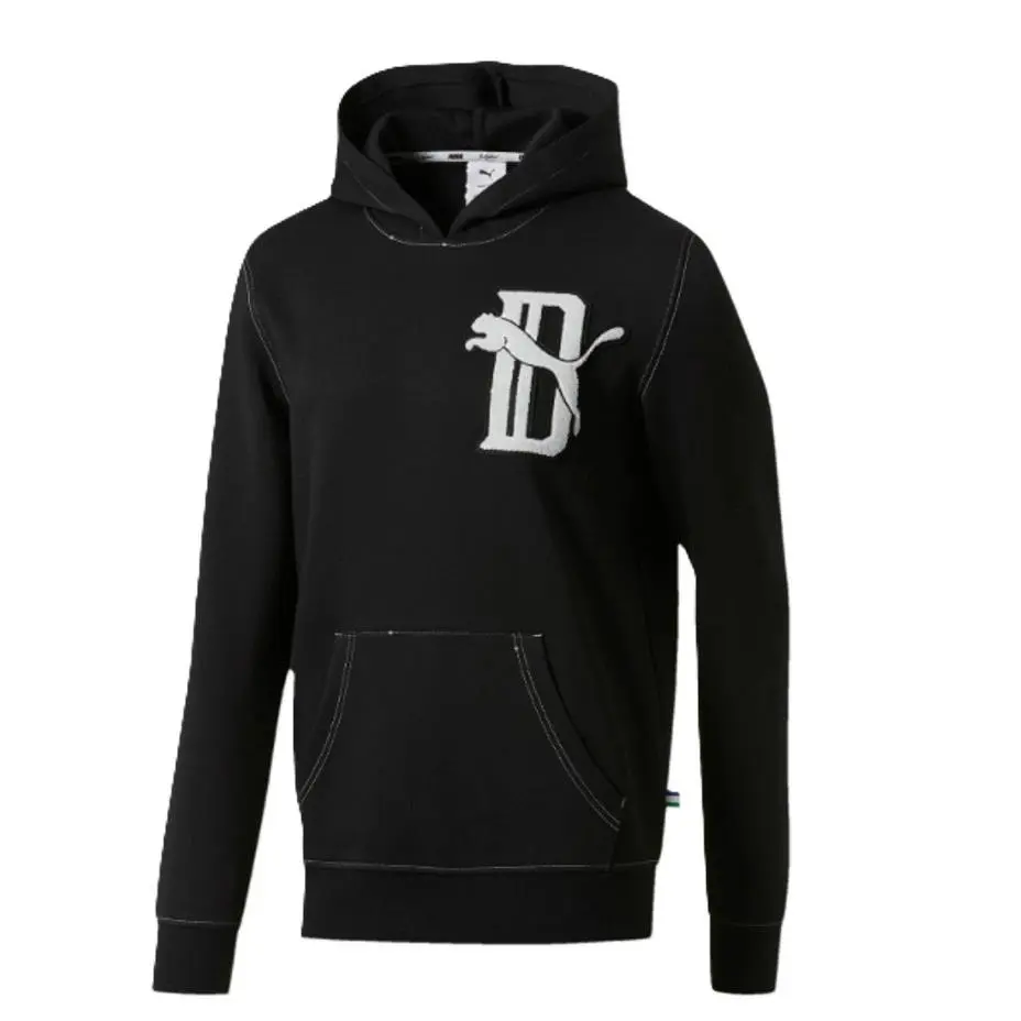 Puma Men`s Puma X Big Sean Dwntwn Hoody Black/white 578641-01 c