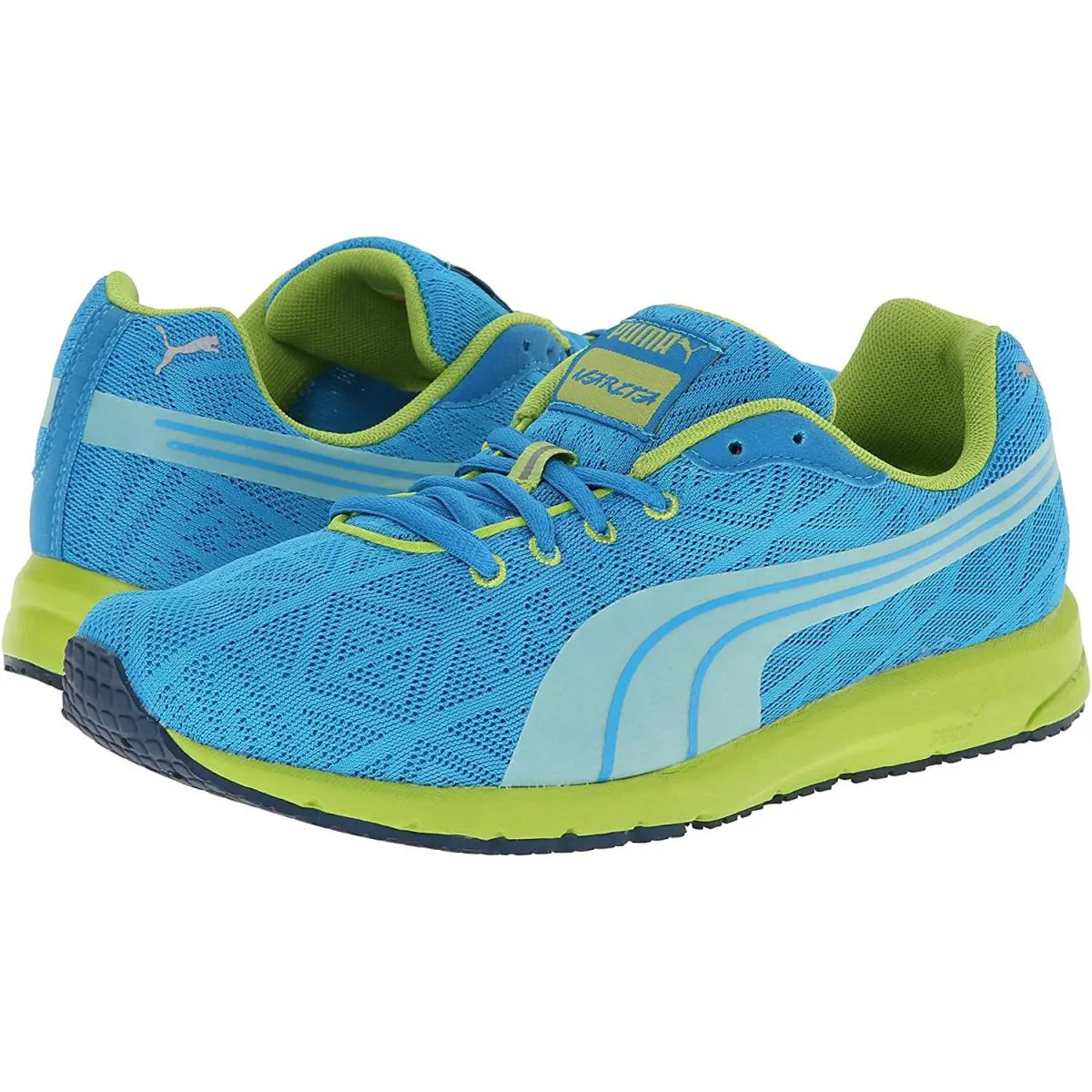Puma shoes - Puma Narita V2 Jr - Narita - Blue atoll/White/Beetroot 6