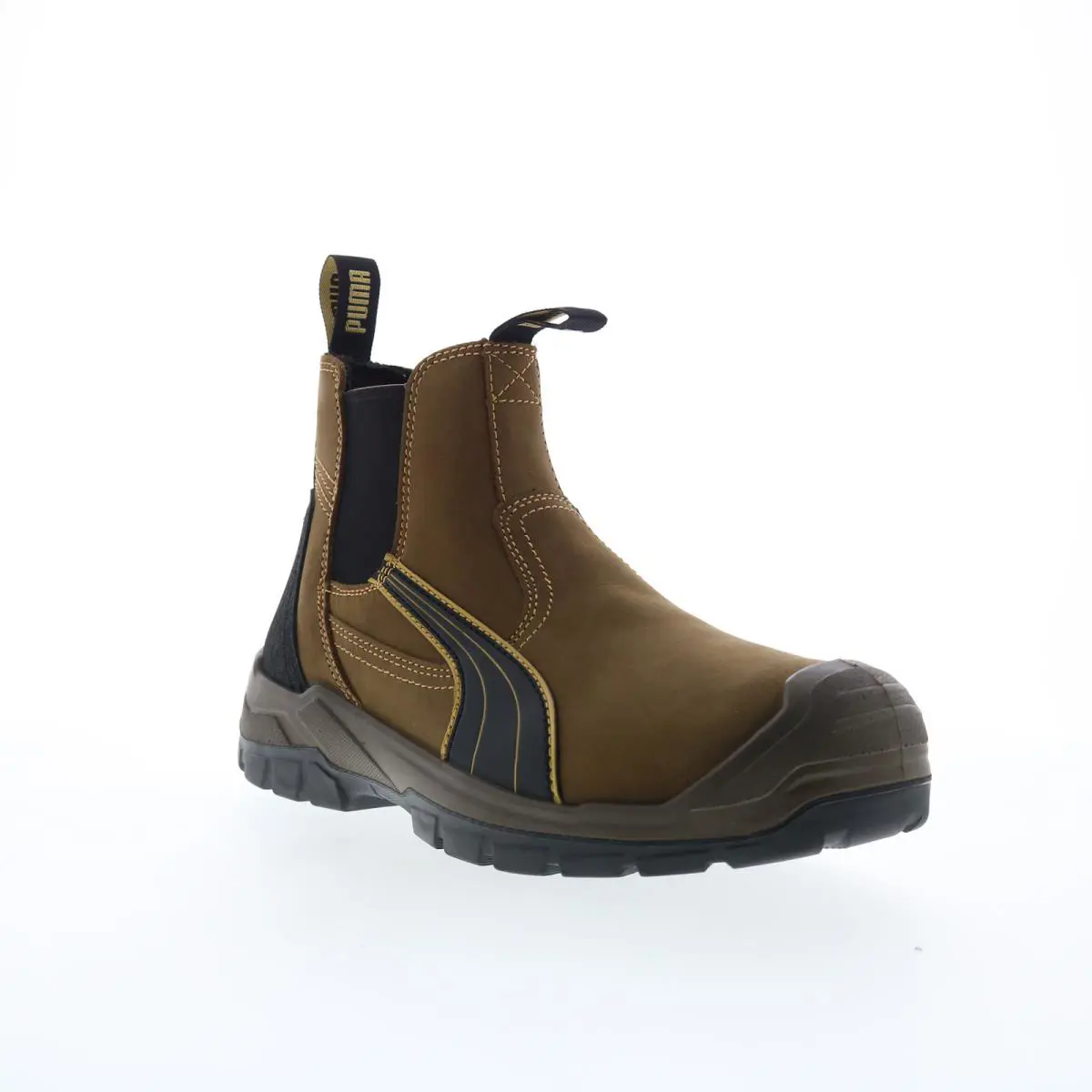Puma shoes - Puma Safety Tanami Double Gore Electrical Hazard Soft Toe Mid - 630935 - Brown 0
