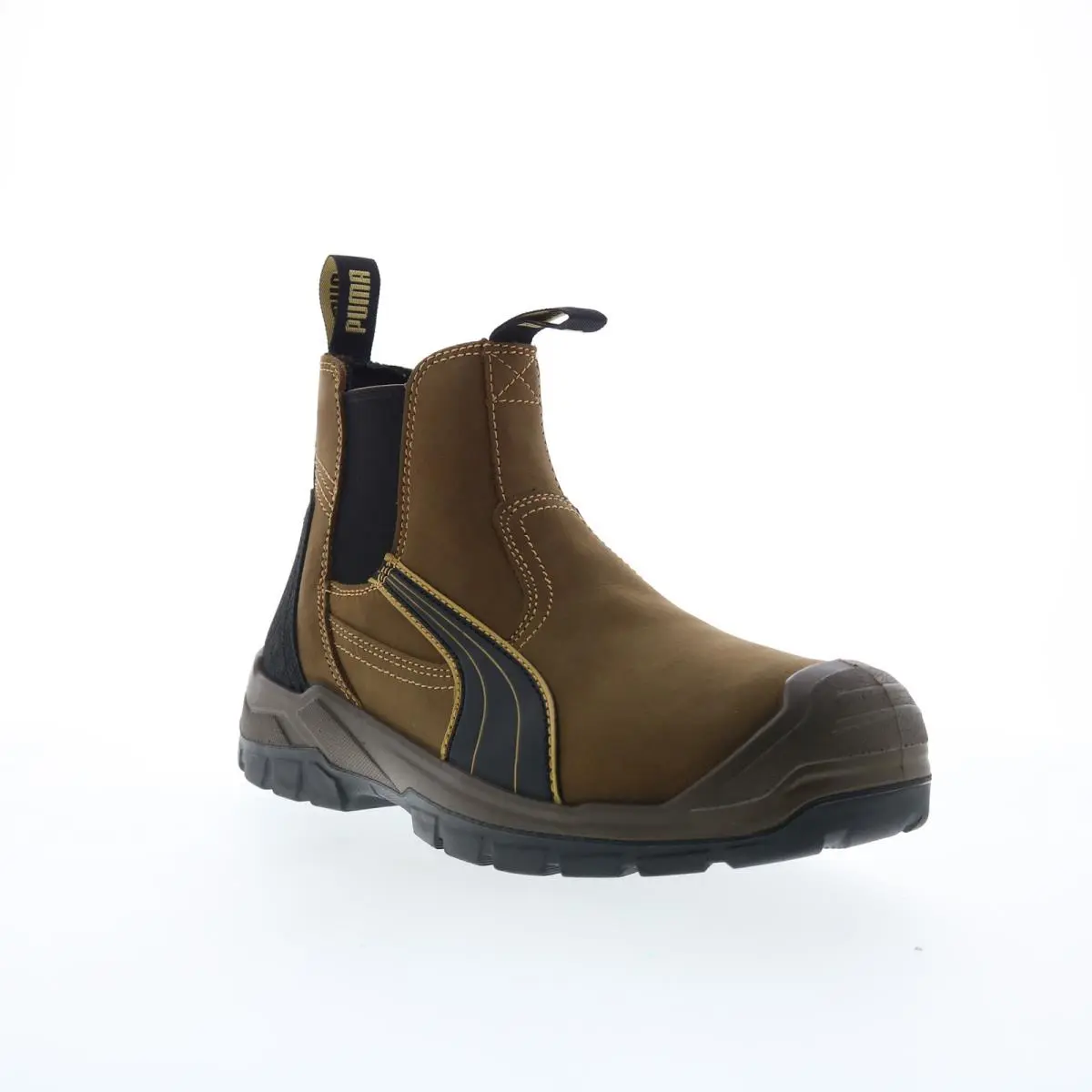 Puma shoes - Puma Safety Tanami Double Gore Electrical Hazard Soft Toe Mid - 630935 - Brown 8