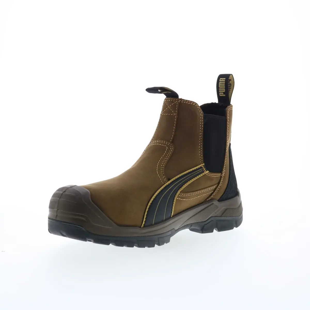Puma shoes - Puma Safety Tanami Double Gore Electrical Hazard Soft Toe Mid - 630935 - Brown 10