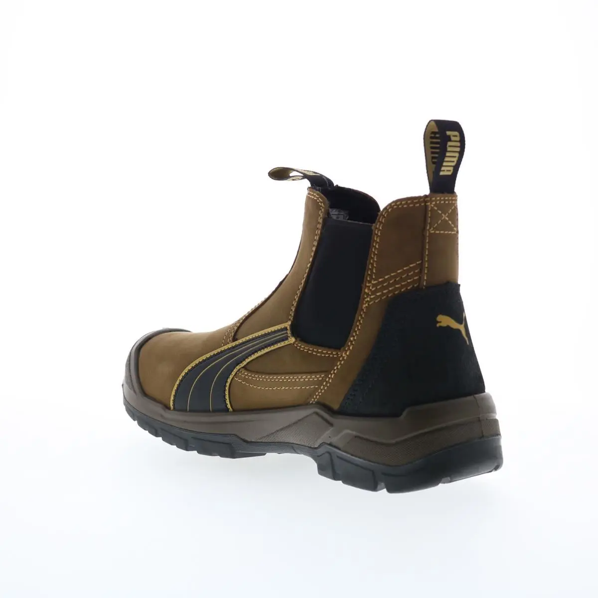 Puma shoes - Puma Safety Tanami Double Gore Electrical Hazard Soft Toe Mid - 630935 - Brown 12