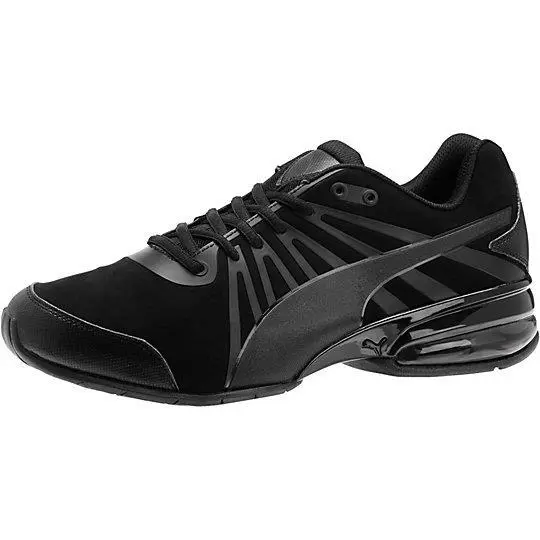 Puma Cell Kilter Nubuck Men`s Training Shoes Black Sneakers 188955 01 - black-dark shadow