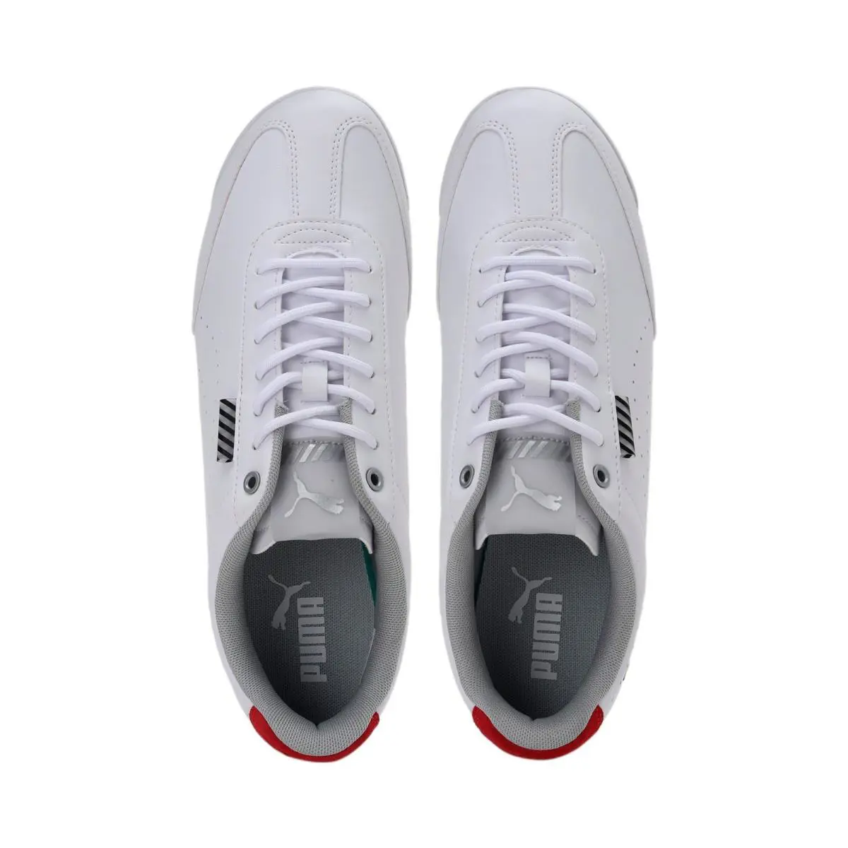 Puma shoes - White/Rosso Corsa 8