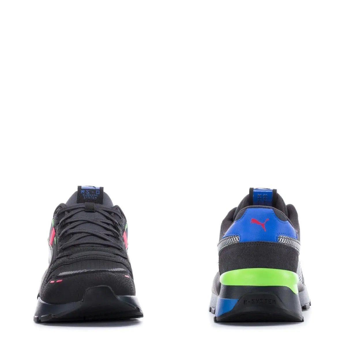 Puma shoes - PUMA RS 2.0 DAZED - DAZED - 382930-02 - Black/Red/Blue 6
