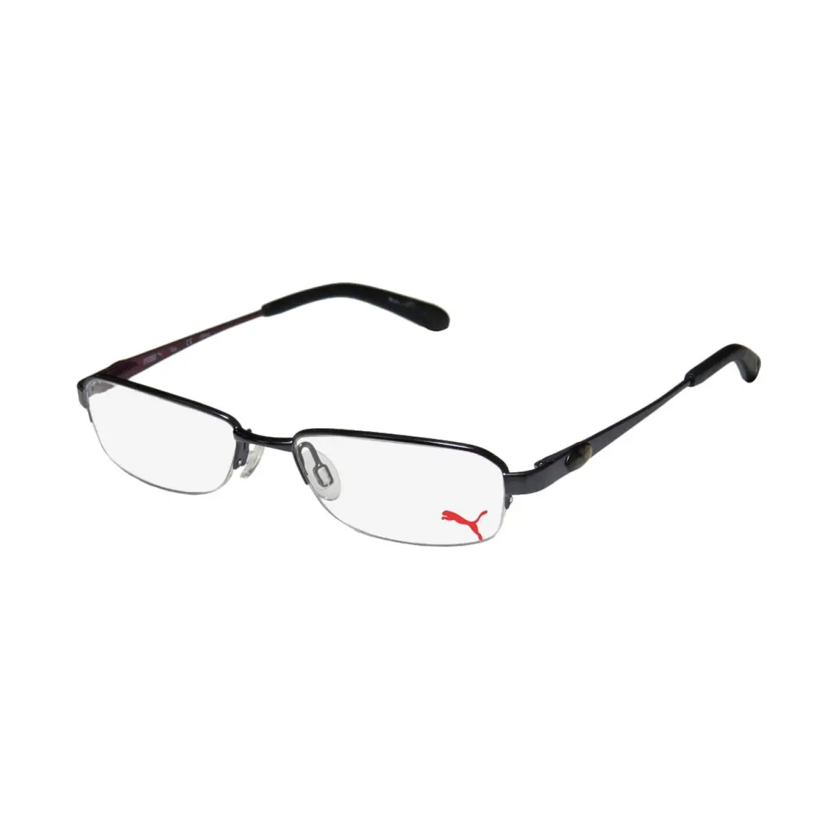 15364 Giga Adult Size Casual Vision Care Eyeglass Frame/glasses/eyewear Black / Plum by Puma