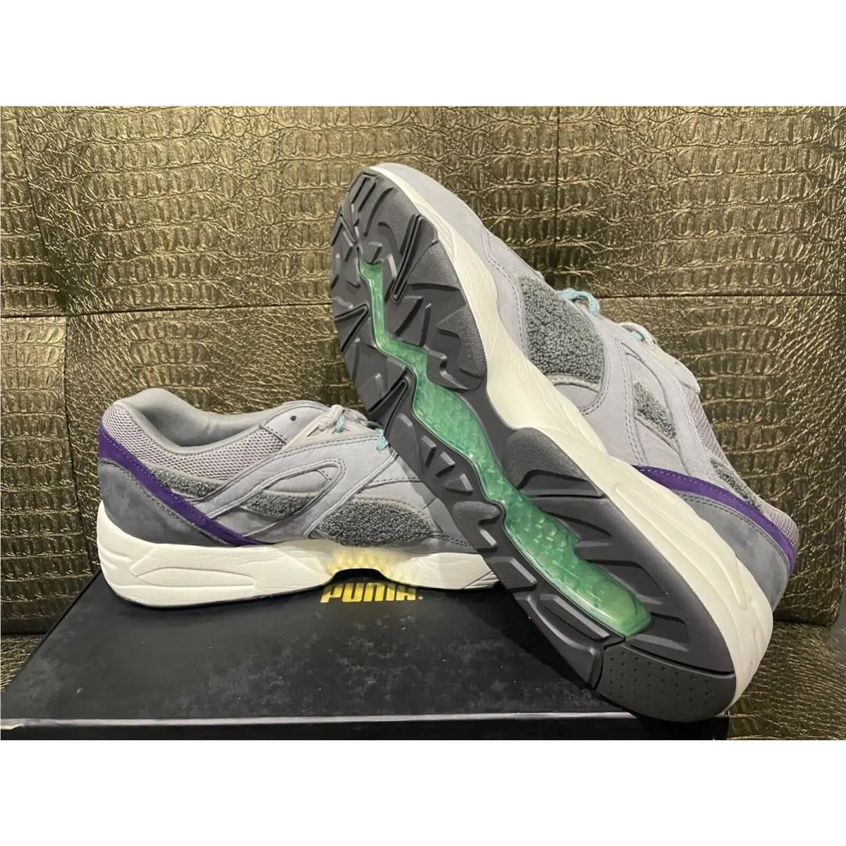Puma shoes - PUMA R698 - 35776902 - Gray 3