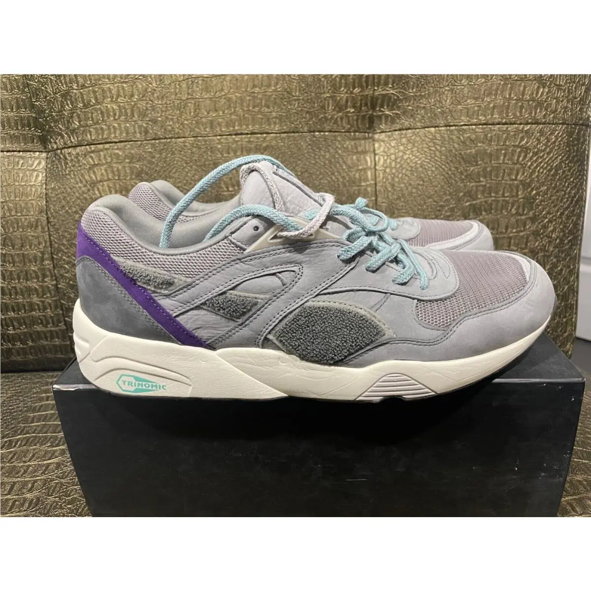 Puma shoes - PUMA R698 - 35776902 - Gray 5