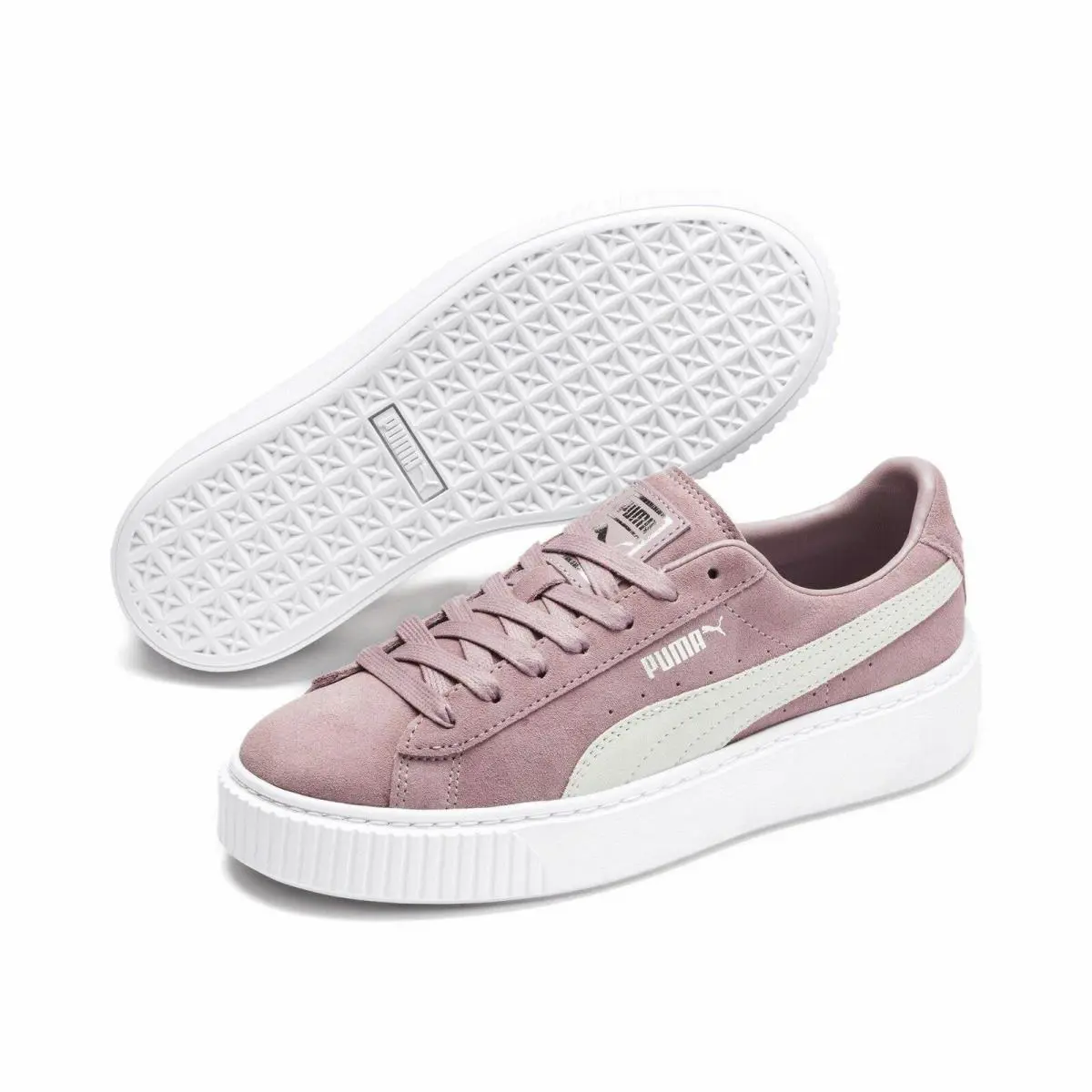 362223-11 Womens Puma Suede Platform