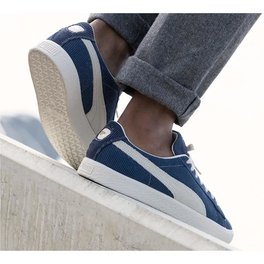 Puma shoes - Puma Basket Vintage - Basket Vintage - 381099-01 - Dark Denim/Whisper White 0