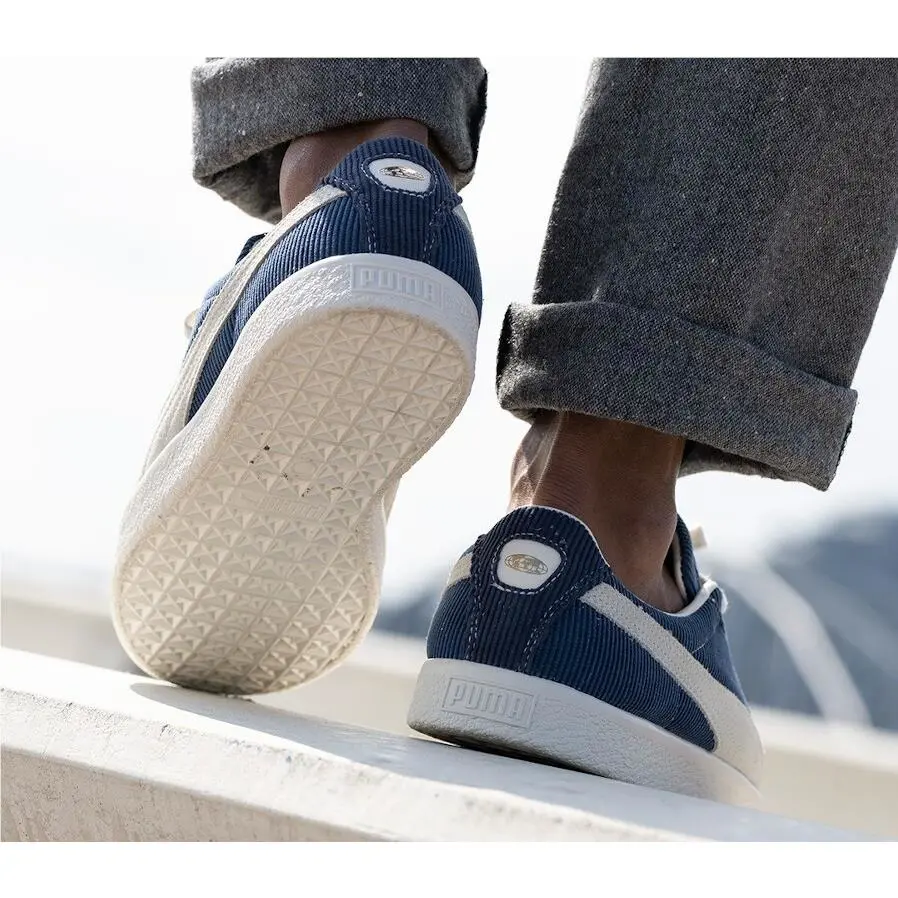 Puma shoes - Puma Basket Vintage - Basket Vintage - 381099-01 - Dark Denim/Whisper White 9