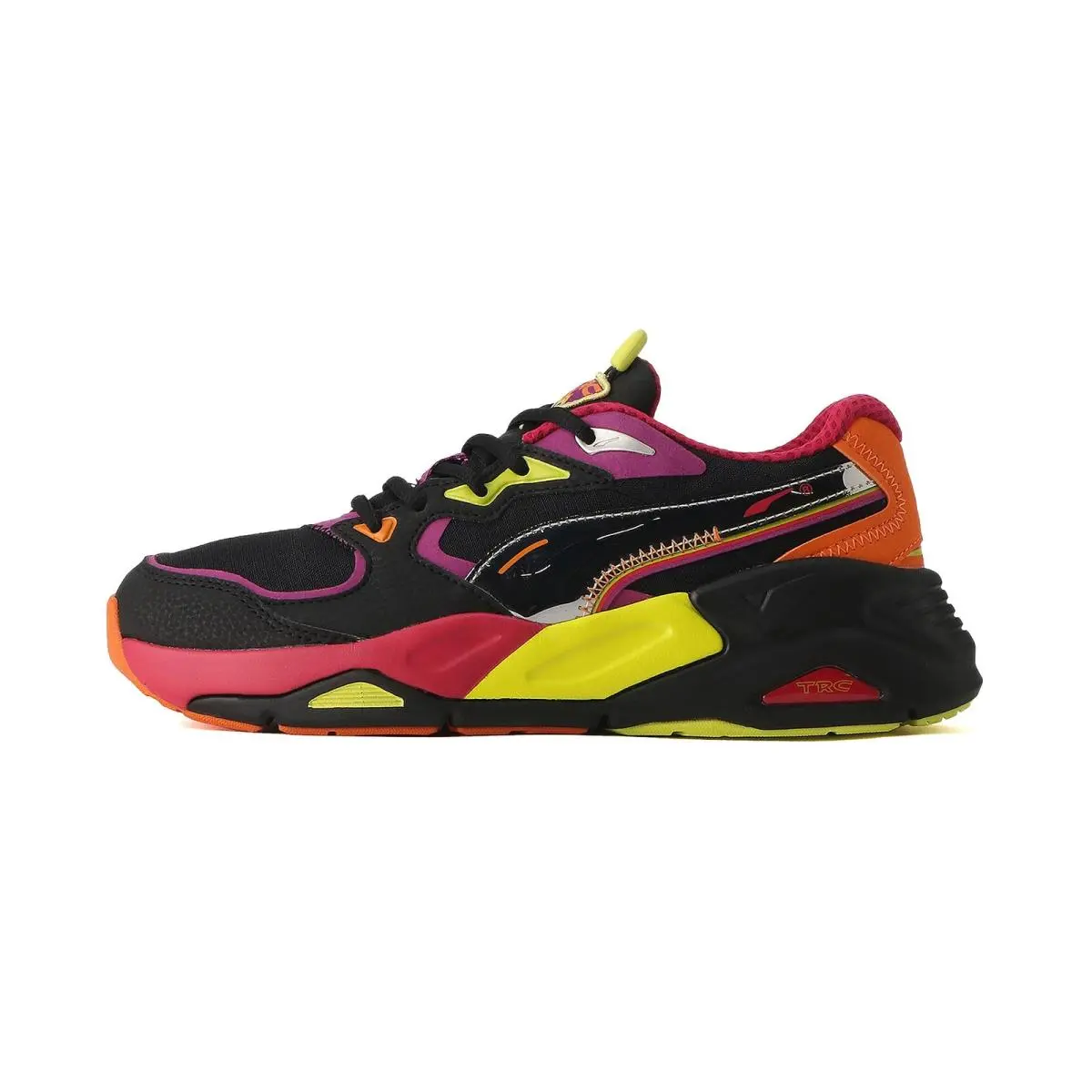 Puma shoes - Black/Metallic Beige/Rose Red 4