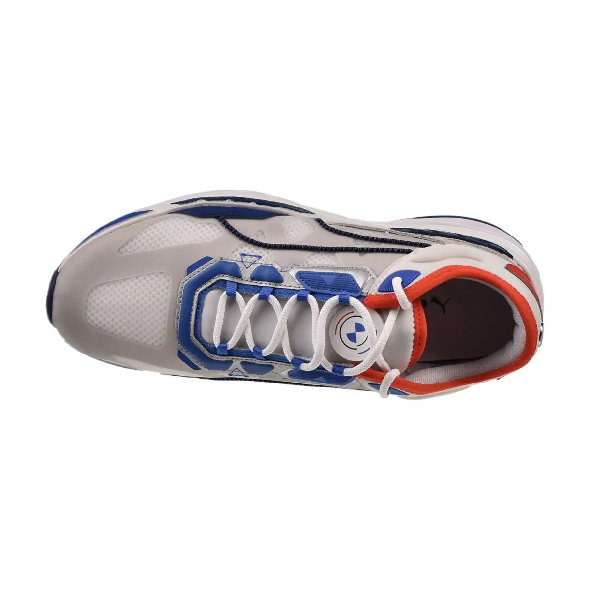 Puma shoes - White-Blue 3