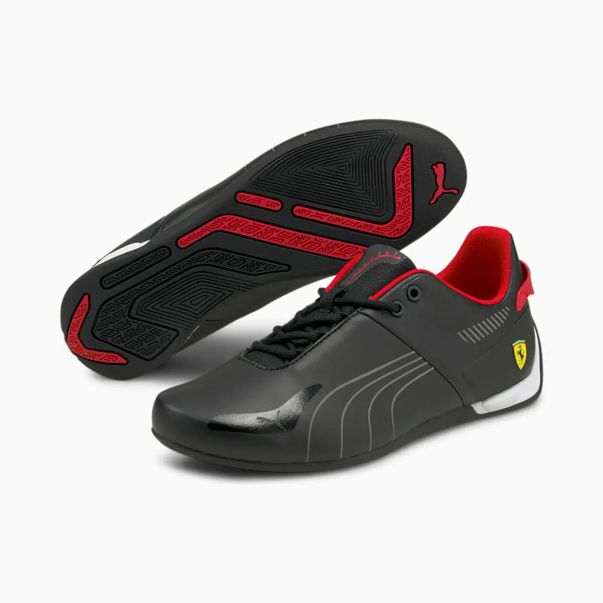 Puma shoes - Puma Scuderia Ferrari A3ROCAT - Scuderia Ferrari - 339857 - Puma Black-Smoked Pearl-Rosso Corsa 5