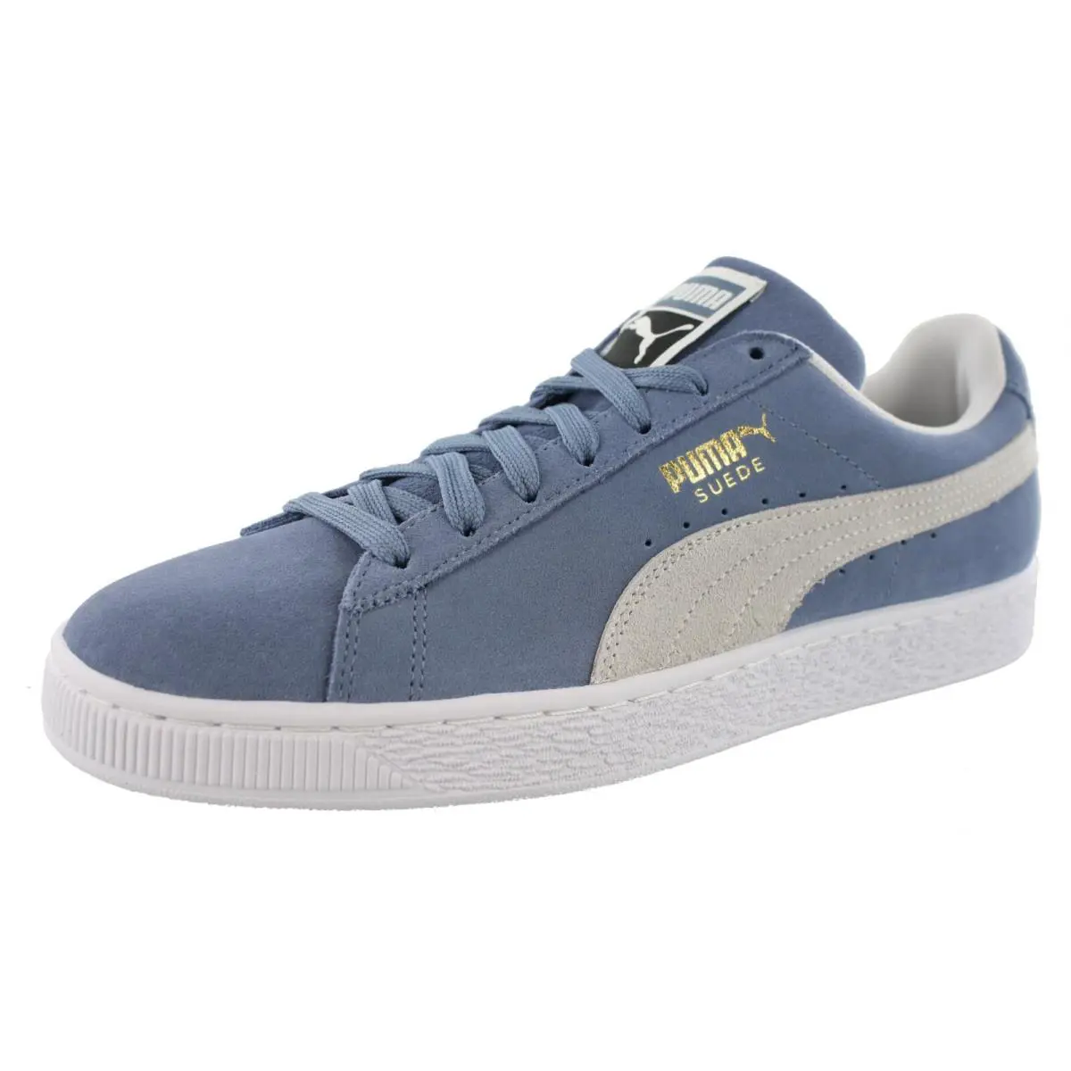 Unisex Suede Classic Sneakers INFINITY / PUMA WHITE by Puma