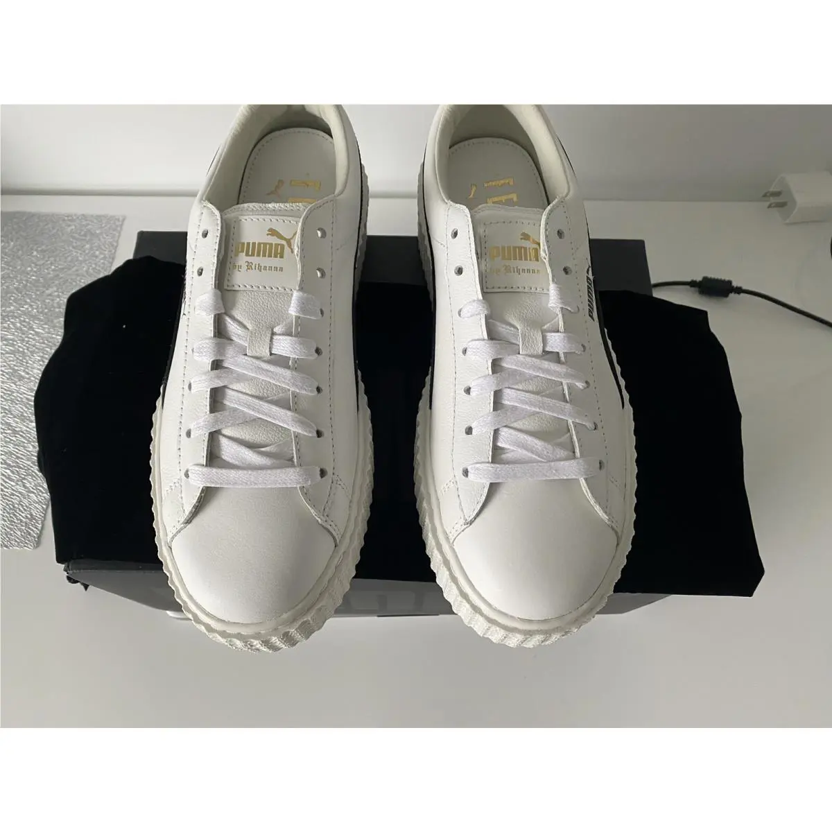 Puma shoes - Puma Creeper - Creeper - 364462 01 - White, Manufacturer: White 3