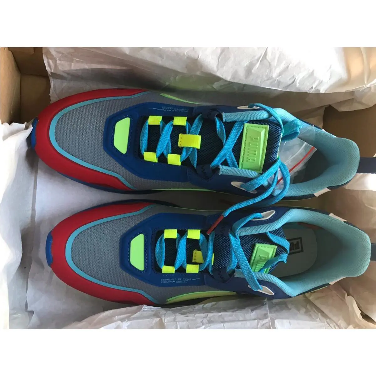 Puma shoes - Puma Mirage Tech Raceway - Mirage Tech Raceway - 383496 01 - Royal Blue 8