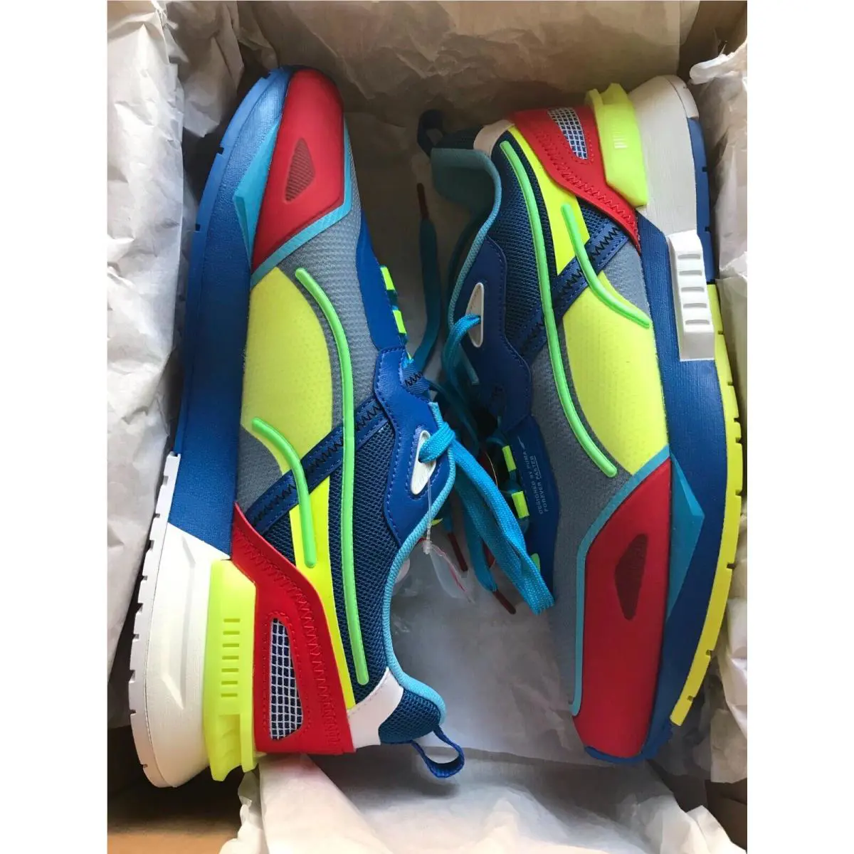 Puma shoes - Puma Mirage Tech Raceway - Mirage Tech Raceway - 383496 01 - Royal Blue 6