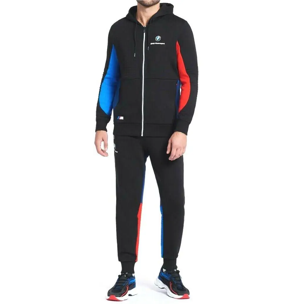Puma Brand Bmw Motorsport Men`s Full Zip Hoodie Jacket Pants Tracksuits