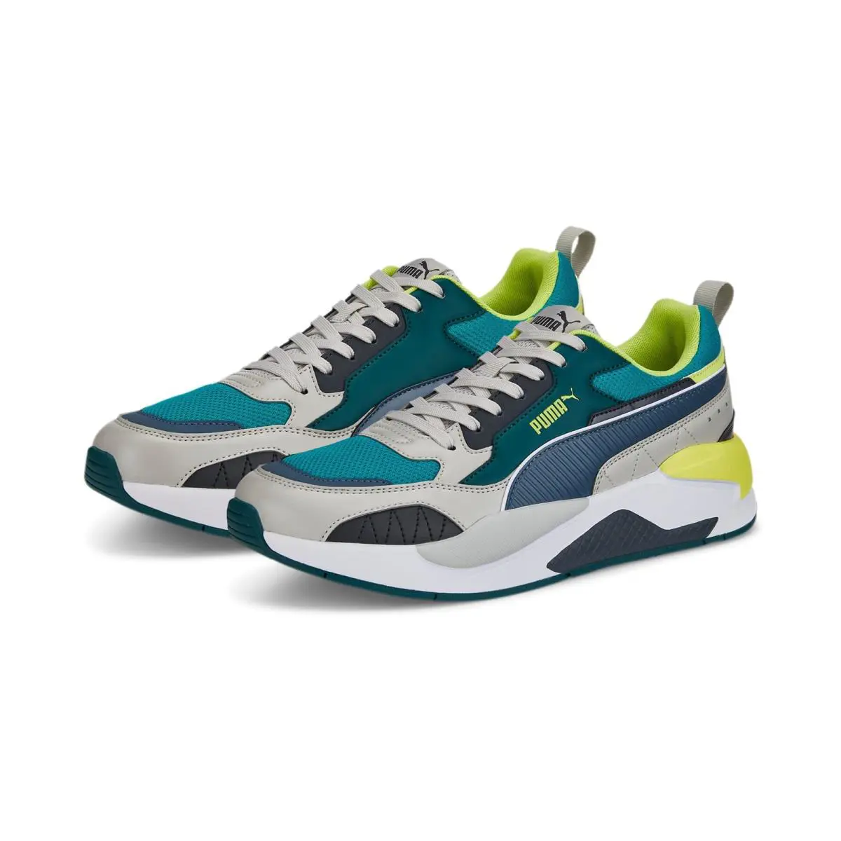 Puma shoes - Gray Violet/Evening Sky/Deep Aqua/Varsity Green/Light Lime 0