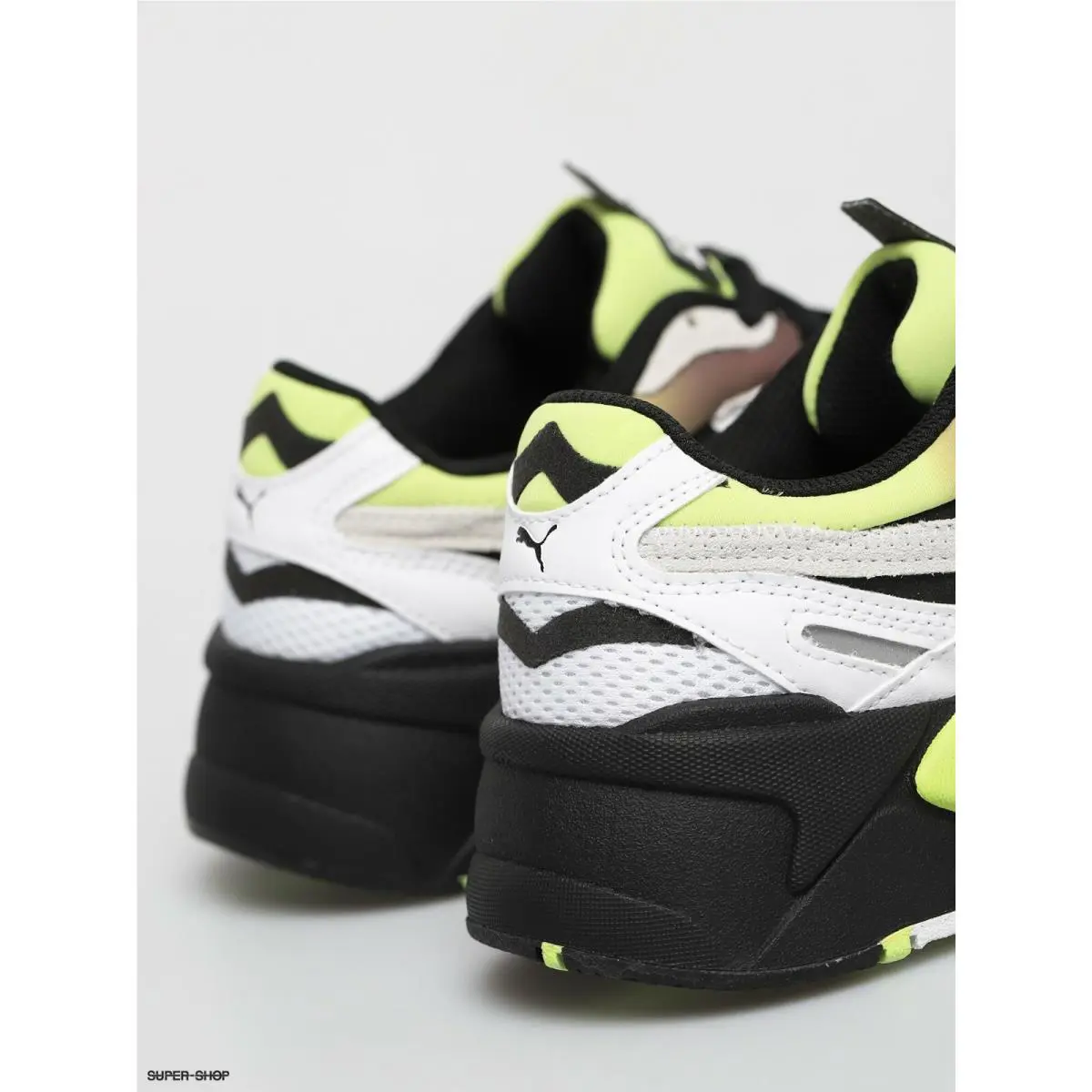 Puma shoes - Puma RS-X3 - 373377-02 - White/Fizzy Yellow/Black 8