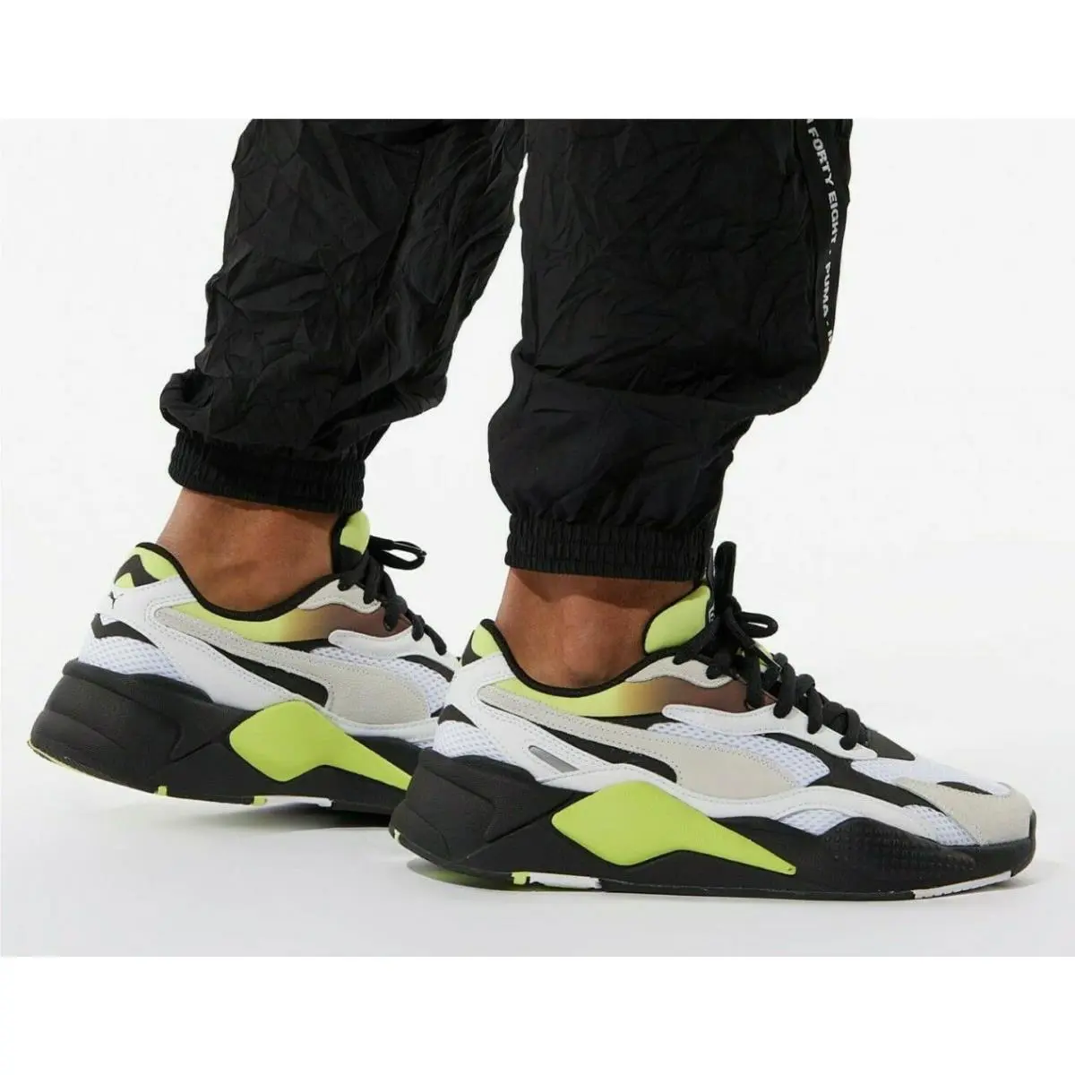 Puma shoes - Puma RS-X3 - 373377-02 - White/Fizzy Yellow/Black 0
