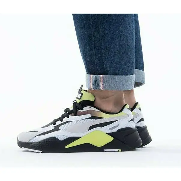 Puma shoes - Puma RS-X3 - 373377-02 - White/Fizzy Yellow/Black 2