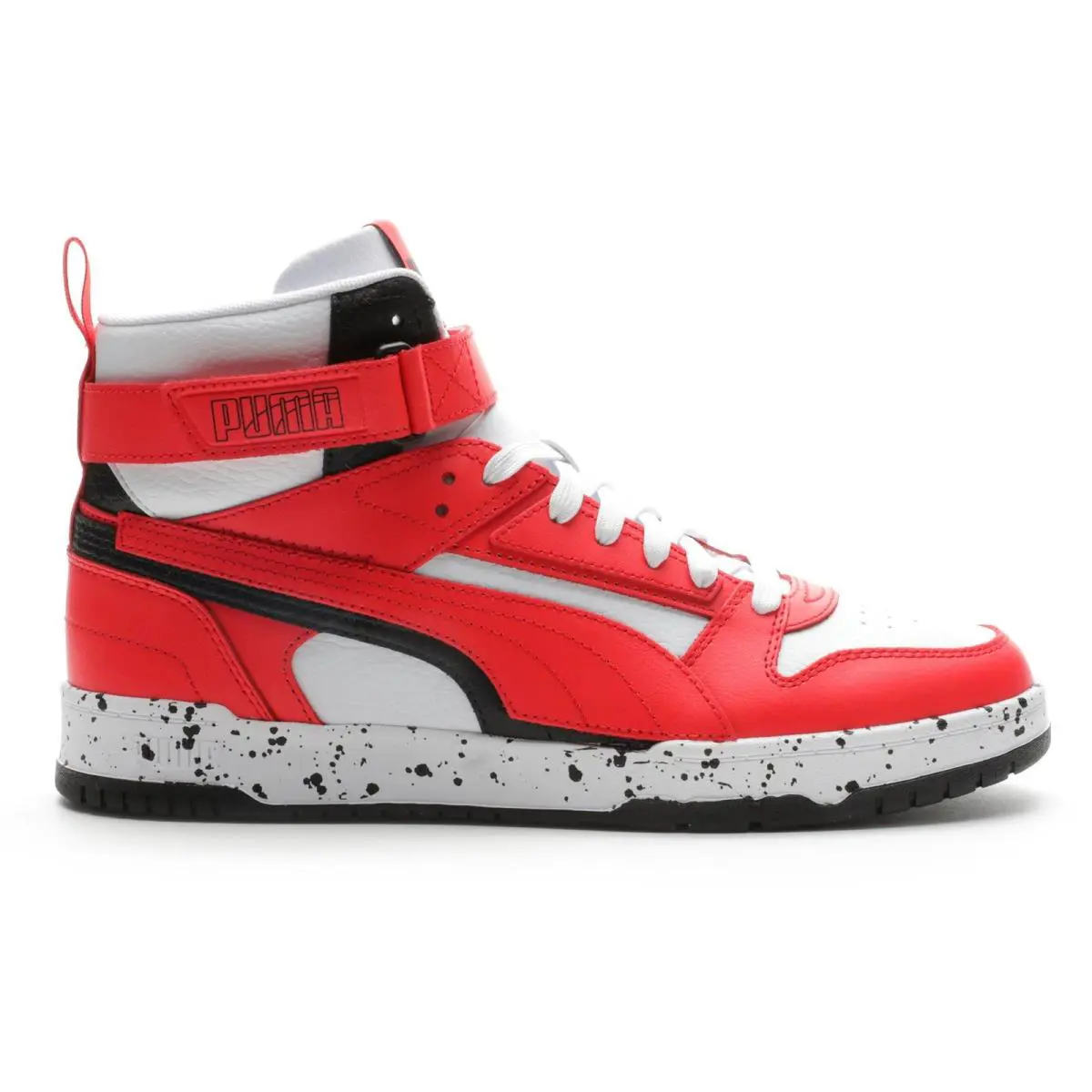 388423-01 Mens Puma Rbd Game Varsity Patch - High Risk Red/White/Black