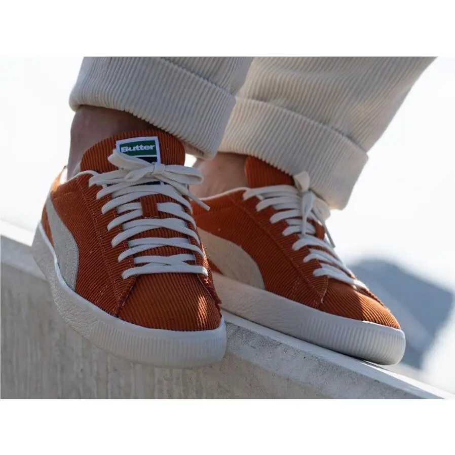 Puma shoes - Puma Basket Vintage - Basket Vintage - 381099-02 - Rooibos Tea/Whisper White 11