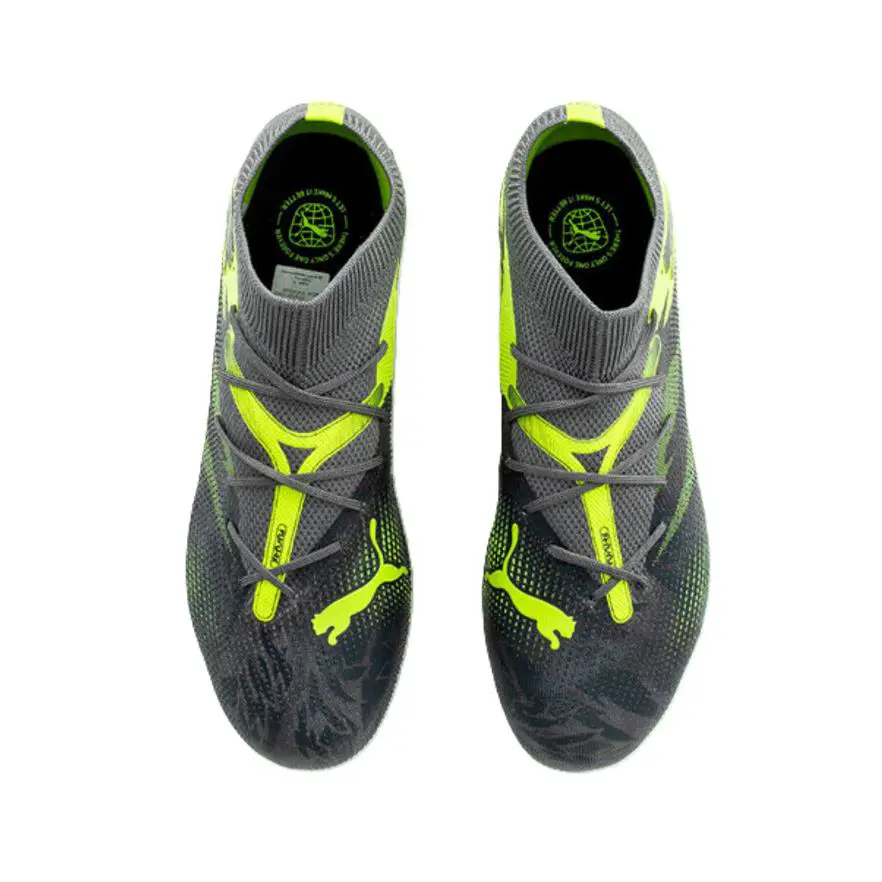 Puma shoes - Dark Grey/Electric Lime 3