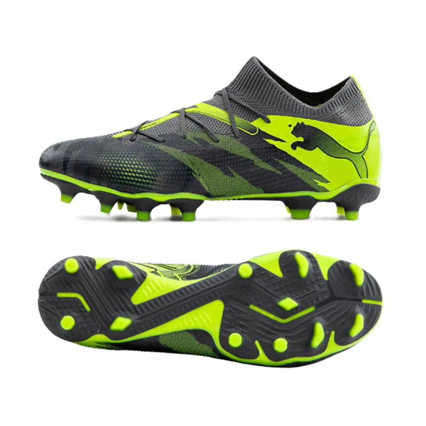 Puma shoes - Dark Grey/Electric Lime 6