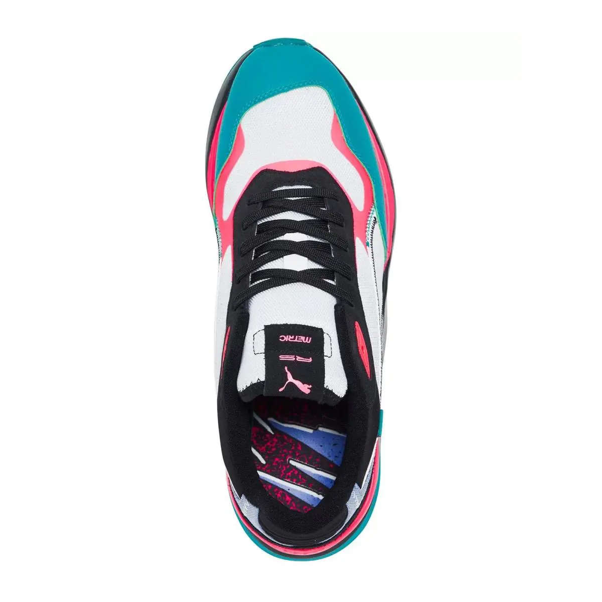 Puma shoes - Puma White-Puma Black-Deep Aqua-Lavendar Pop 3