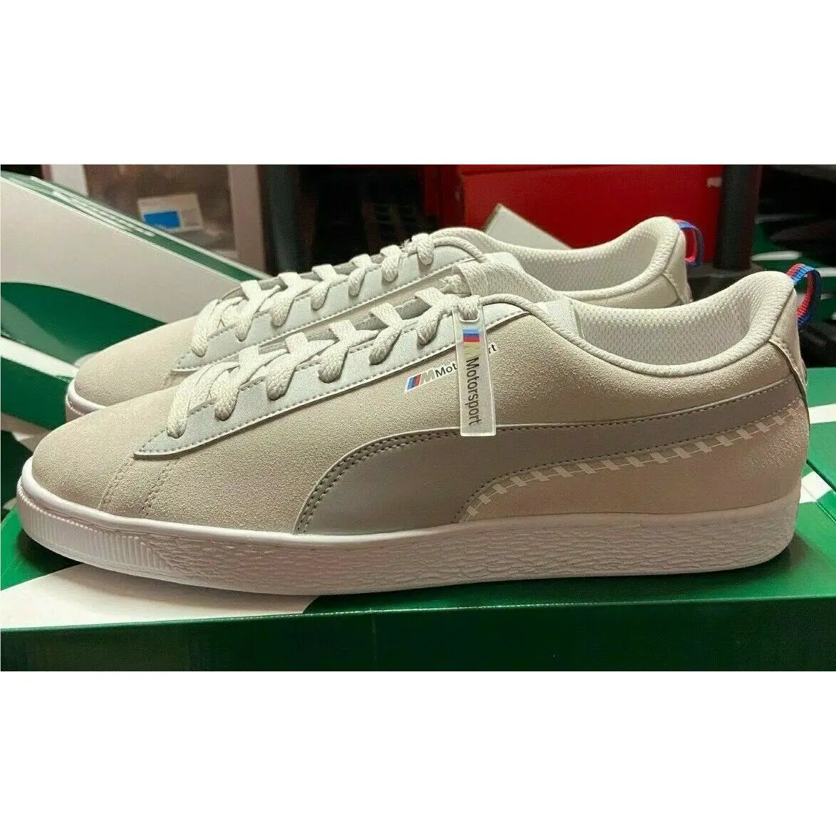 Puma shoes - PUMA BMW Suede - BMW Suede - Gray 0