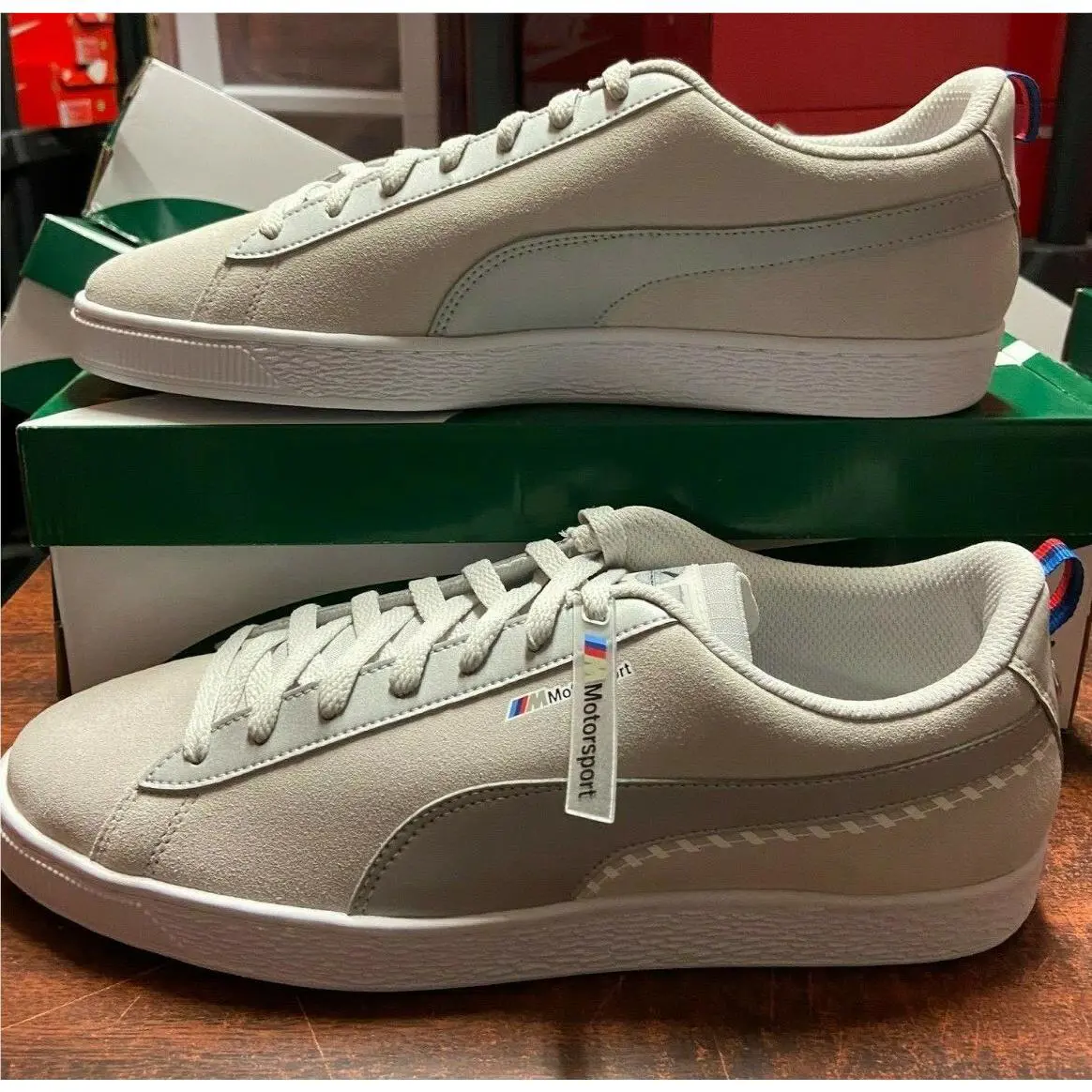 Puma shoes - PUMA BMW Suede - BMW Suede - Gray 11