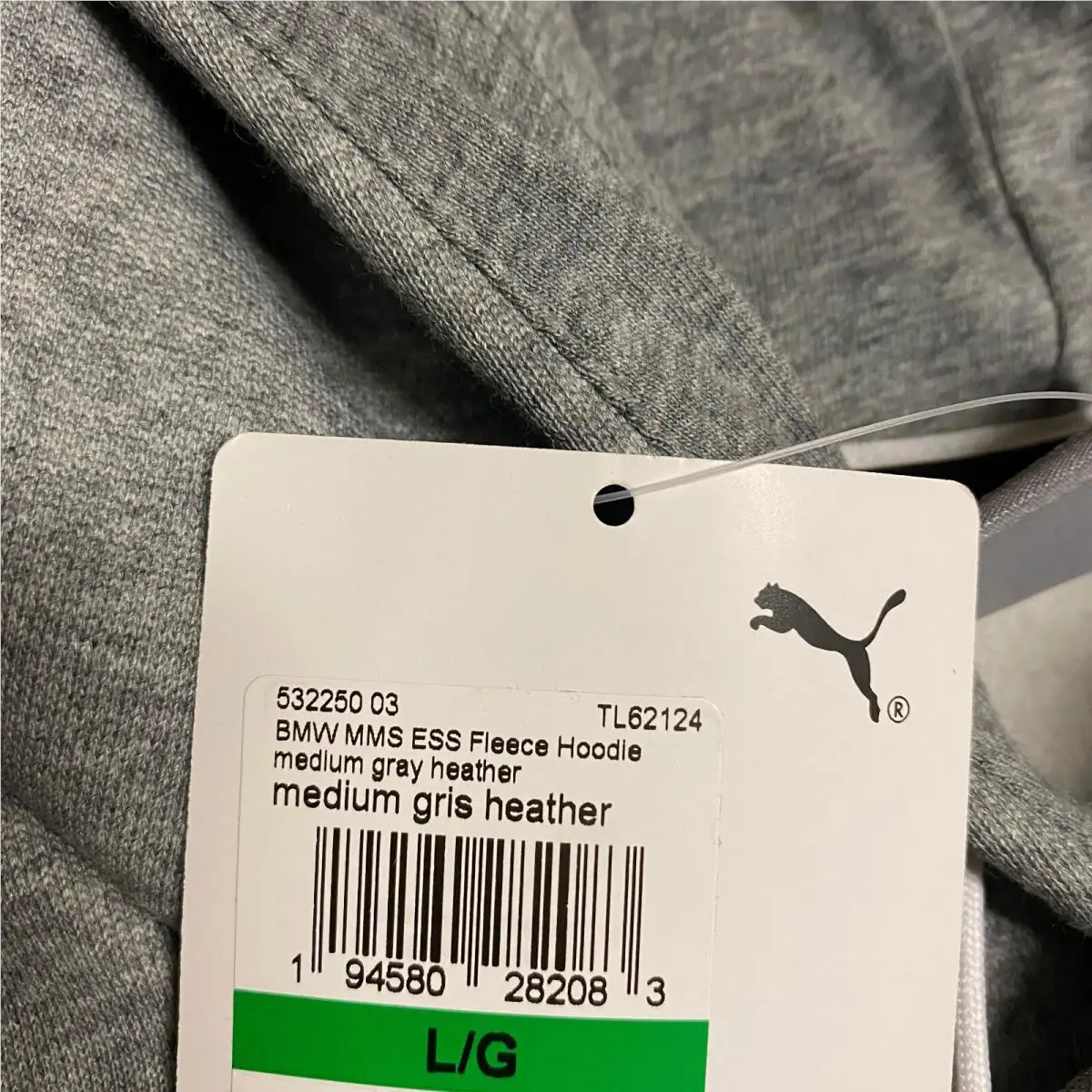 Puma clothing  - Gray 9