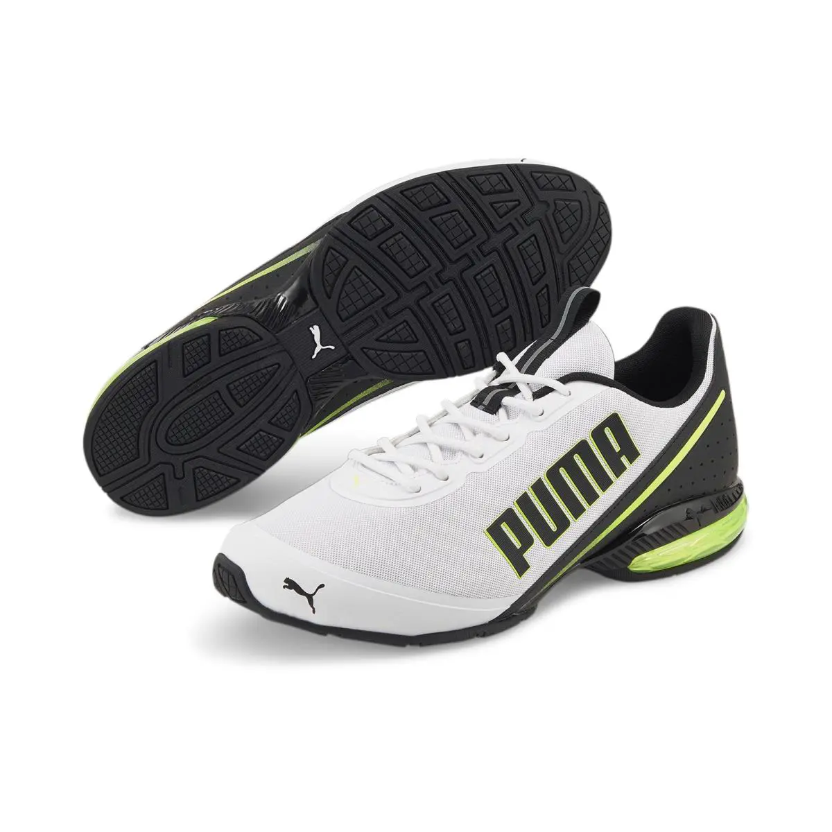 Puma shoes - Puma White-Puma Black-Yellow Alert 0