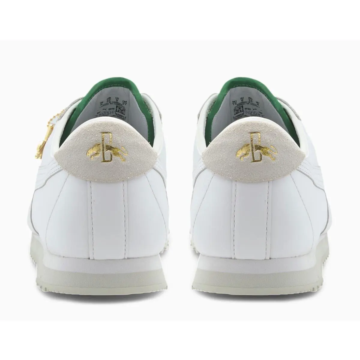 Puma shoes - PUMA Roma `68 - Roma - 374881-01 - White/Amazon Green/Vaporus Grey 4